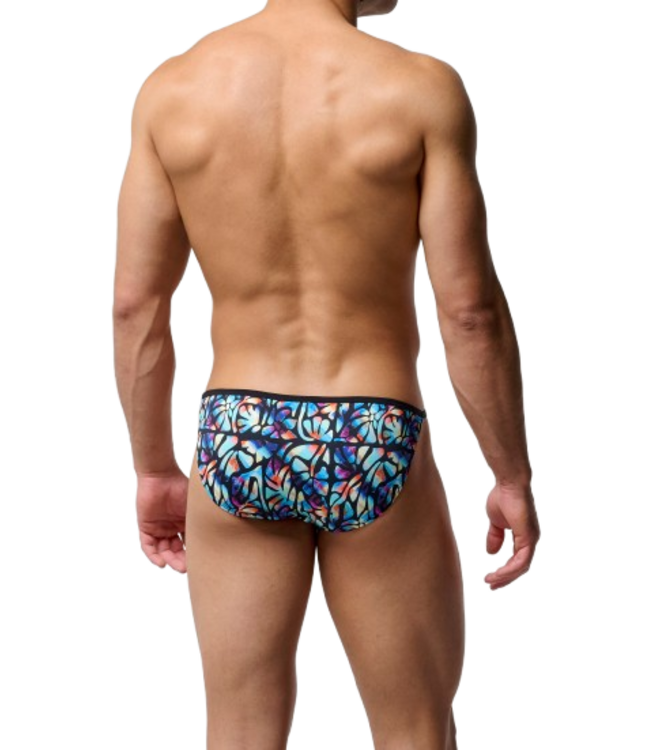 HOM Funky Styles Tanga Briefs Blue Print (Vorbestellung Oktober 2026)