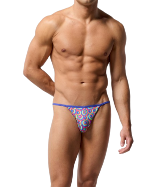 HOM Funky Styles Tanga Briefs Multico Print (Vorbestellung Oktober 2026)