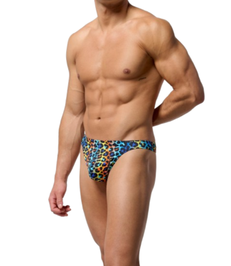 HOM Funky Styles G-String Orange Print (Pre-order Oktober 2026)