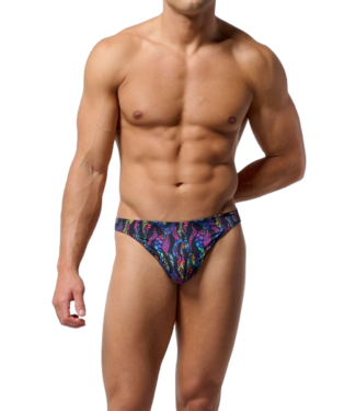 HOM Funky Styles G-String Black Print (Pre-order Ottobre 2026)