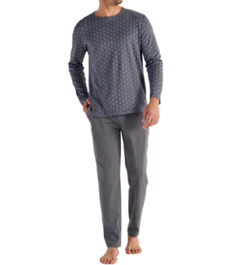 HOM Paisley Long Sleepwear Grey Print (Pre-order Août 2026)