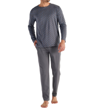 HOM Paisley Long Sleepwear Grey Print (Pre-order August 2026)