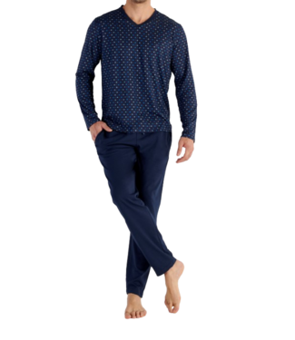 HOM Bo Long Sleepwear Navy Print (Vorbestellung August 2026)