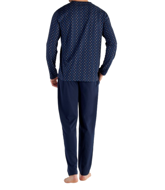 HOM Bo Long Sleepwear Navy Print