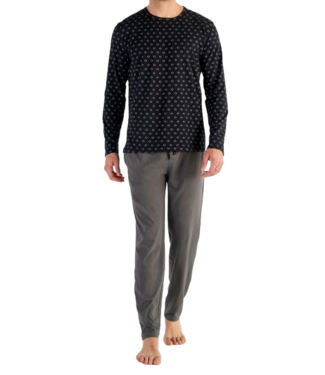 HOM Duane Long Sleepwear Black Print (Pre-order August 2026)