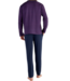 HOM Fats Long Sleepwear Navy Print