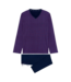HOM Fats Long Sleepwear Navy Print