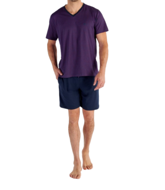 HOM Fats Short Sleepwear Navy Print (Pre-order Août 2026)