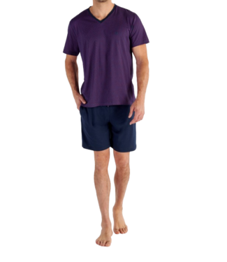 HOM Fats Short Sleepwear Navy Print