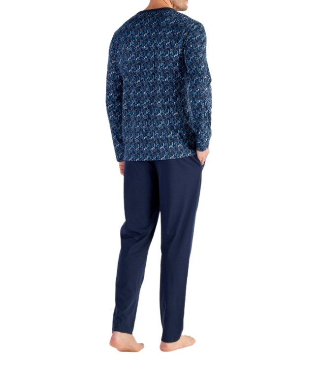 HOM Elvis Long Sleepwear Blue Print