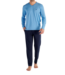 HOM Alan Long Sleepwear Blue Print