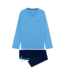 HOM Alan Long Sleepwear Blue Print