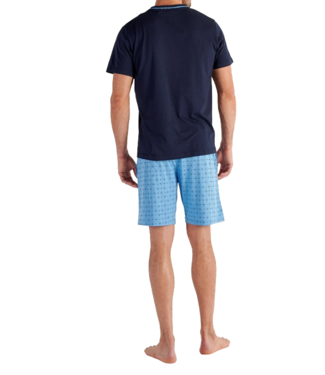 HOM Alan Short Sleepwear Blue Print