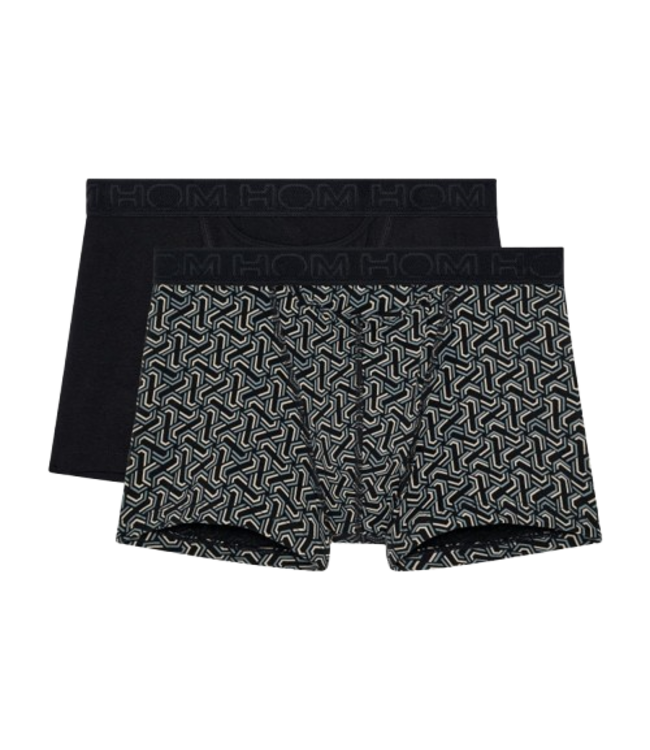 HOM Tom #2 HO1 Boxer Briefs 2P Black Black Print (Pre-order August 2026)