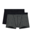 HOM Tom #2 HO1 Boxer Briefs 2P Black Black Print (Pre-order August 2026)