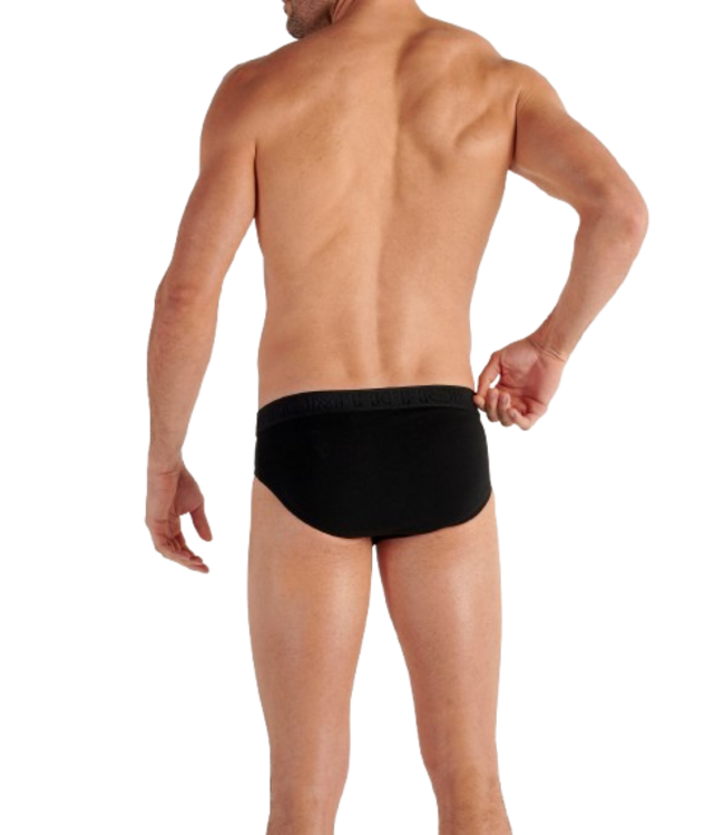 HOM Tom #2 HO1 Mini Briefs 2P Black Black Print