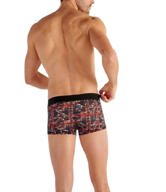 HOM Malcom Trunk Black Red