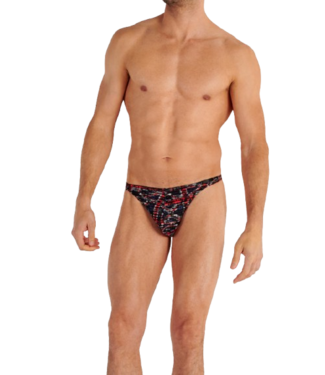 HOM Malcom G-String Black Red (Pre-order August 2026)