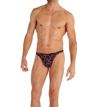 HOM Malcom G-String Black Red (Pre-order Augustus 2026)