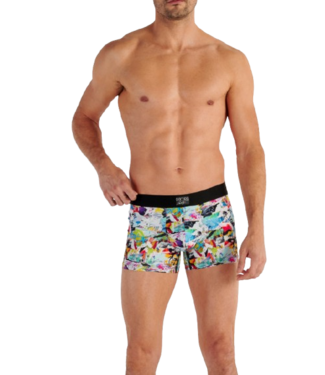 HOM Love-Art Boxer Briefs Multico Print