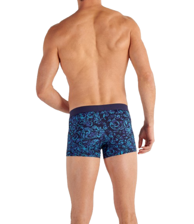 HOM Brian Boxer Briefs Blue Print (Pre-order Août 2026)