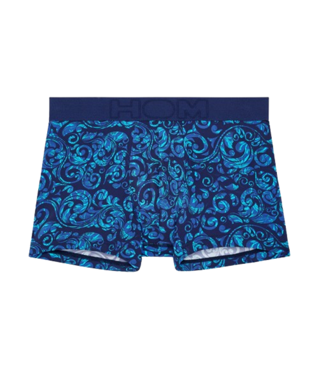 HOM Brian Boxer Briefs Blue Print (Pre-order Août 2026)