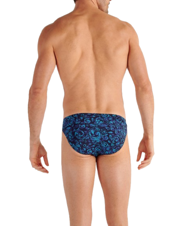 HOM Brian Comfort Micro Briefs Blue Print
