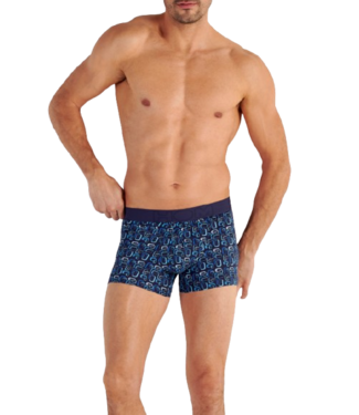 HOM Elvis HO1 Boxer Briefs Blue Print (Pre-order Agosto 2026)