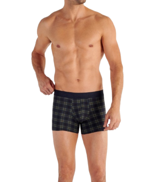 HOM Sid Boxer Briefs Navy Check (Vorbestellung August 2026)
