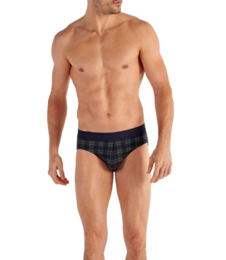 HOM Sid Mini Briefs Navy Check (Pre-order August 2026)