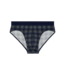 HOM Sid Mini Briefs Navy Check (Pre-order Agosto 2026)