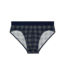 HOM Sid Mini Briefs Navy Check