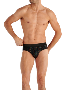 HOM Rolling HO1 Mini Briefs Black Print (Vorbestellung August 2026)