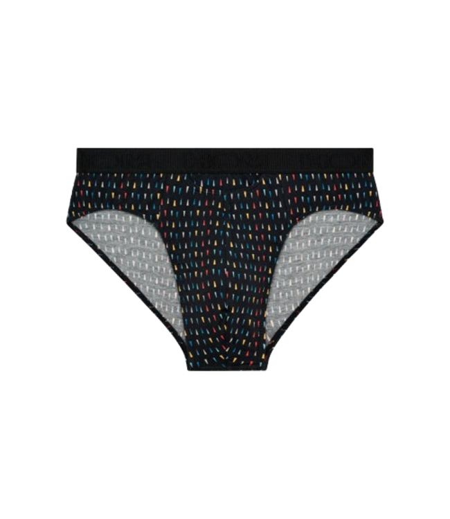 HOM Rolling HO1 Mini Briefs Black Print