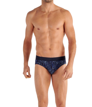 HOM Bohemian Mini Briefs Navy Print (Vorbestellung August 2026)