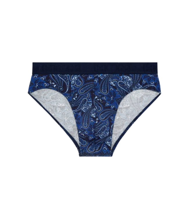 HOM Bohemian Mini Briefs Navy Print