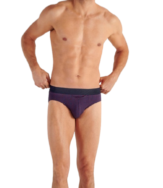 HOM Fats HO1 Mini Briefs Navy Print