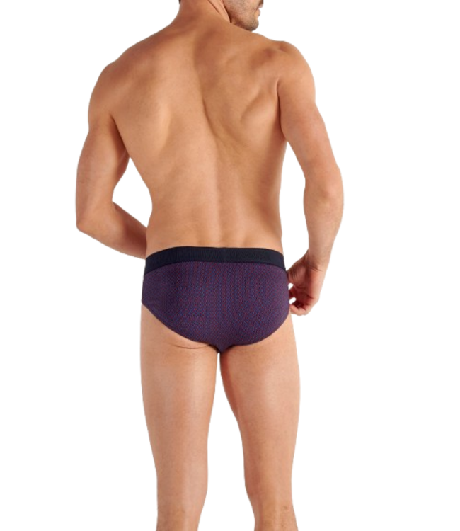 HOM Fats HO1 Mini Briefs Navy Print