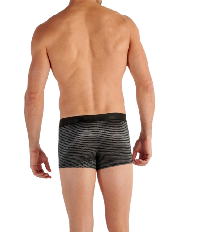 HOM Monsieur Boxer Briefs Black White Stripes (Vorbestellung August 2026)