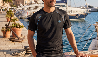 HOM Sea Life Swim Shorts Turquoise - HOM-Shop.com