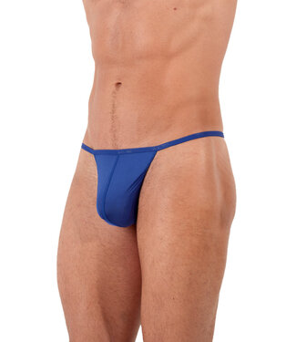 HOM Plumes G-String Blue