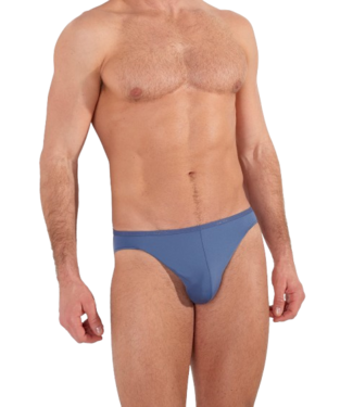HOM Plumes Micro Briefs Midblue
