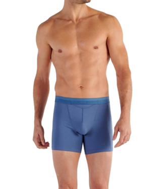HOM HO1 Long Boxer Briefs Jeans Blue