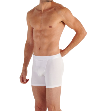 HOM HO1 Long Boxer Briefs White