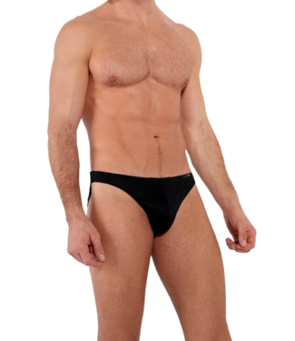 HOM Premium Cotton Comfort Micro Briefs Black