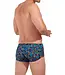 HOM Trapani Swim Trunk Navy Print