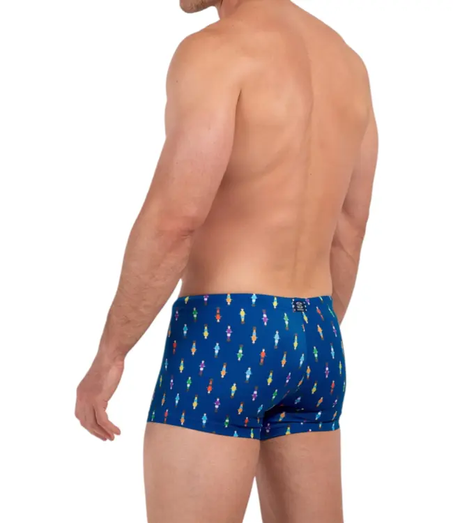 HOM Calcio Swim Shorts Navy Print