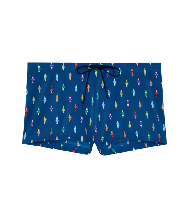 HOM Calcio Swim Shorts Navy Print
