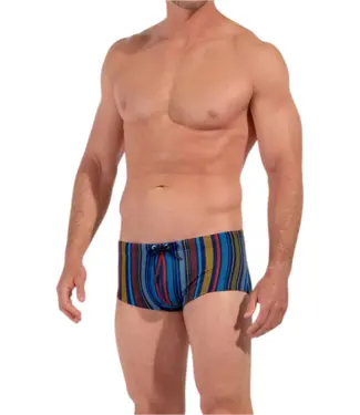HOM Marni Swim Trunk Multicolor Stripes