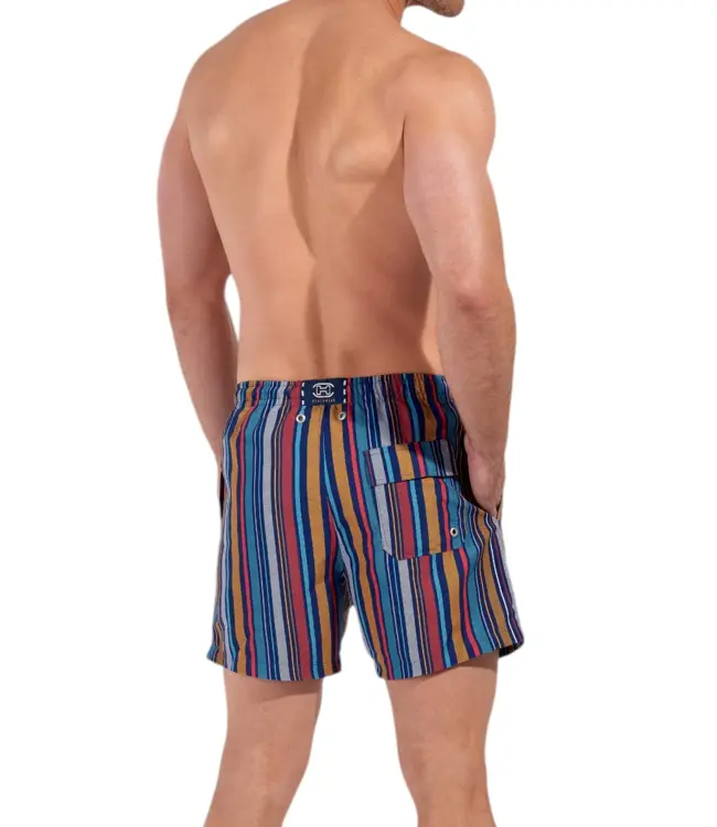 HOM Marni Beach Boxer Multicolor Stripes